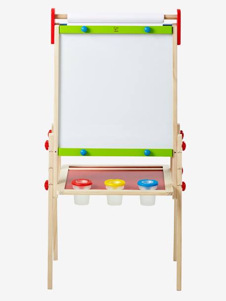 Quadro com cavalete 3 em 1, Hape Cinza-claro liso com decoração 