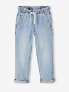 Menino 2-14 anos-Jeans-Jeans largos, fáceis de vestir, para menino