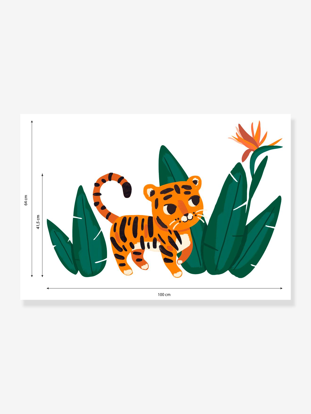Autocolantes Jungle & Tigre, da LILIPINSO verde
