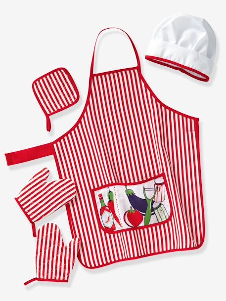 Acessórios de cozinha Vermelho medio liso com motivo 