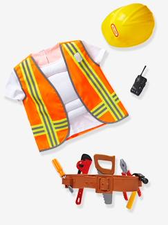 Brinquedos-Disfarces e acessórios-Disfarce de pedreiro com acessórios