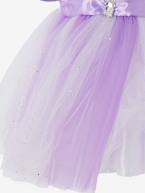 Disfarce de fada para menina Violeta medio liso com motivo 