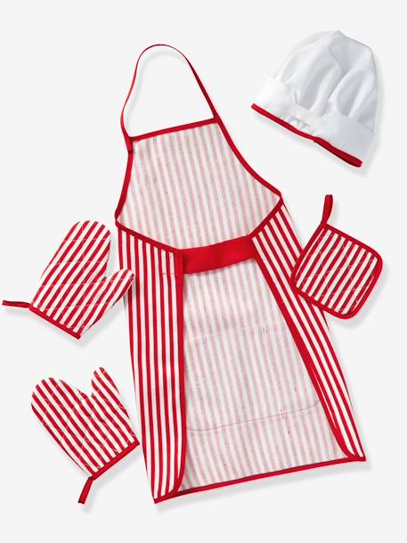 Acessórios de cozinha Vermelho medio liso com motivo 