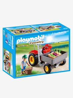 Brinquedos-Figuras e mundos imaginários-6131 Trator de Ceifar e Transportar, Playmobil Country