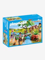 6947 Cavaleiro com pónei e cavalo, da Playmobil Country  