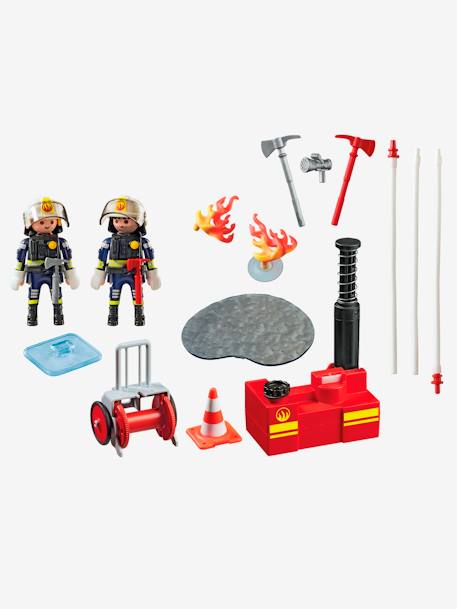 5397 Bombeiro e mangueira, da Playmobil Amarelo medio bicolor/multicol 