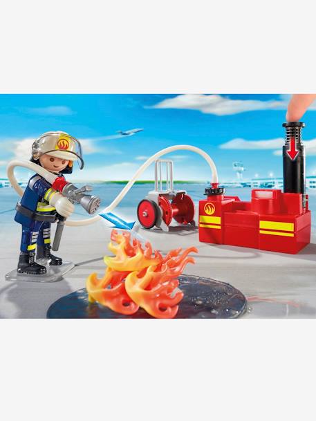 5397 Bombeiro e mangueira, da Playmobil Amarelo medio bicolor/multicol 