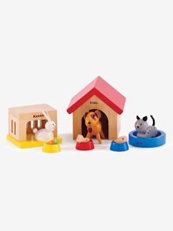 Brinquedos-Animais domésticos em madeira, da Hape