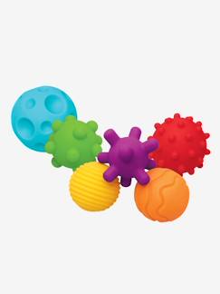 Brinquedos-Primeira idade-Bolas sensoriais INFANTINO