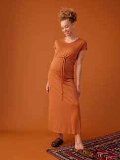 Roupa grávida-Vestido comprido, para grávida, da ENVIE DE FRAISE