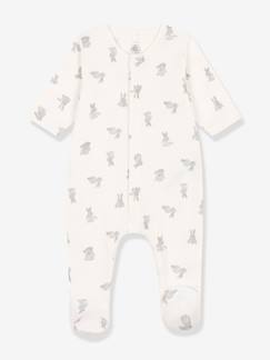 Bebé 0-36 meses-Pijama coelhos, para bebé, em tubique, da Petit Bateau