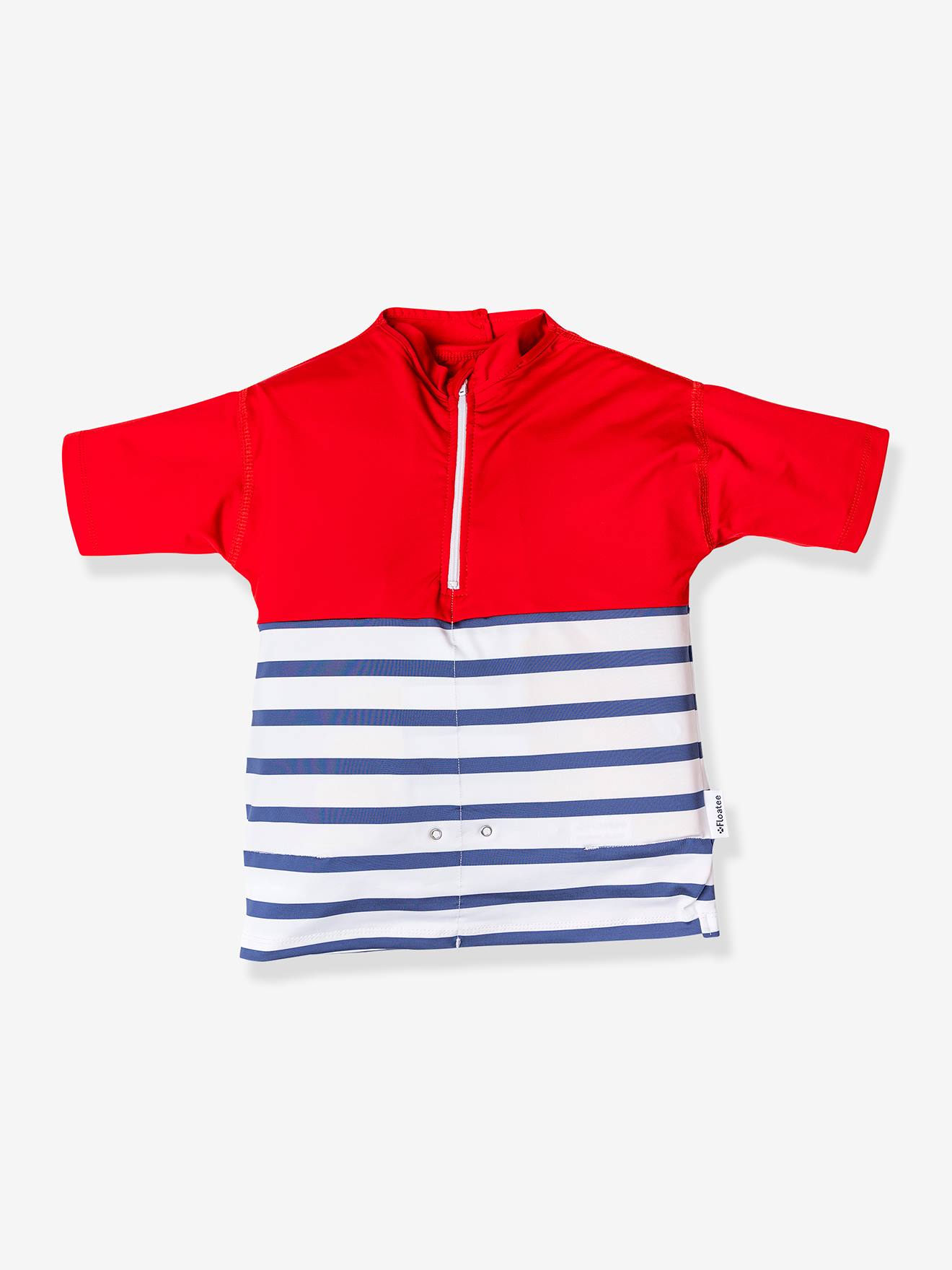 T-shirt antiafogamento, para criança, FLOATEE vermelho