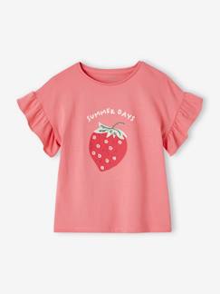 Menina 2-14 anos-T-shirts-T-shirt com motivo com lantejoulas, para menina