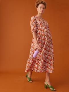 Roupa grávida-Vestidos-Vestido comprido, estilo boémio, da ENVIE DE FRAISE