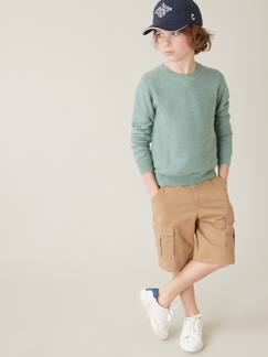 Menino 2-14 anos-Camisolas, casacos de malha, sweats-Camisolas malha-Sweat da CYRILLUS, para menino