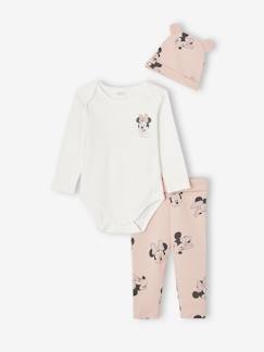 Bebé 0-36 meses-Conjuntos-Conjunto body + calças + gorro Disney® Minnie, para bebé