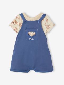 Bebé 0-36 meses-Conjuntos-Conjunto para bebé: T-shirt + jardineiras-calção da Disney®, Rei Leão