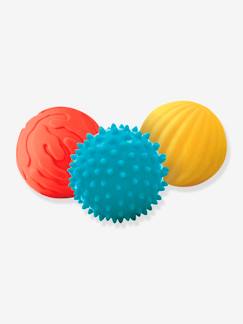 Brinquedos-Primeira idade-Primeiras manipulações-3 bolas sensoriais Montessori, da LUDI