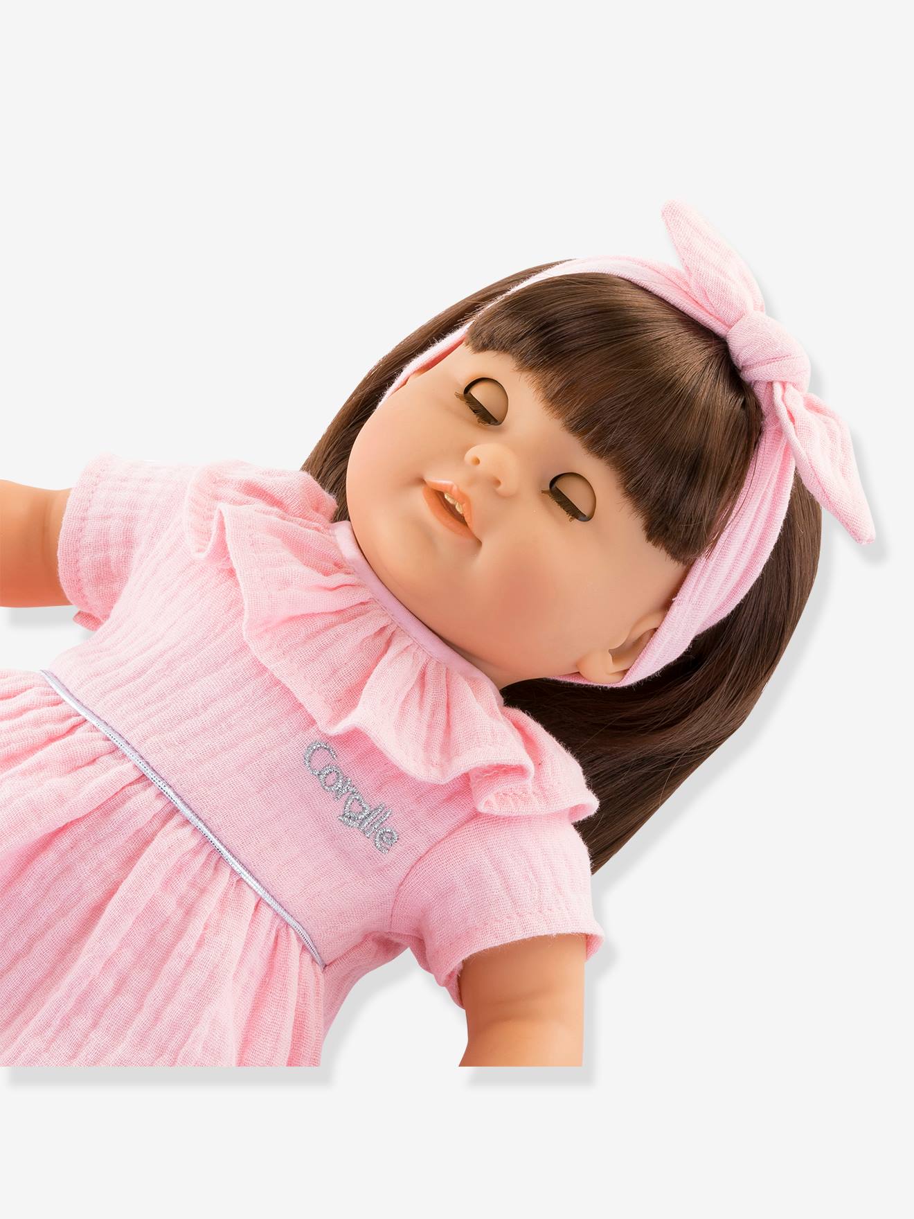 Boneca grande Julie - COROLLE rosa