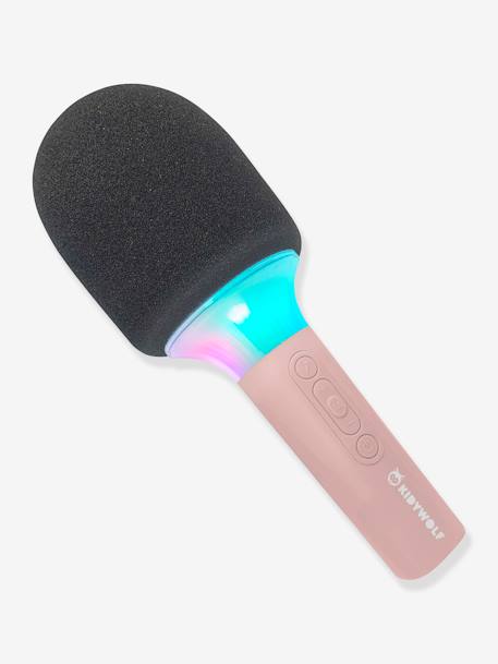 Microfone karaoke Kidymic - KIDYWOLF azul+rosa 
