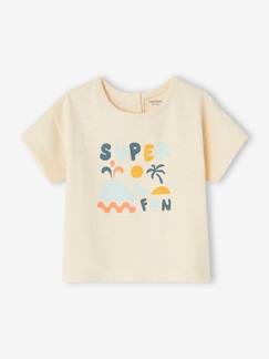 Bebé 0-36 meses-T-shirt "Super fun" de mangas curtas, para bebé