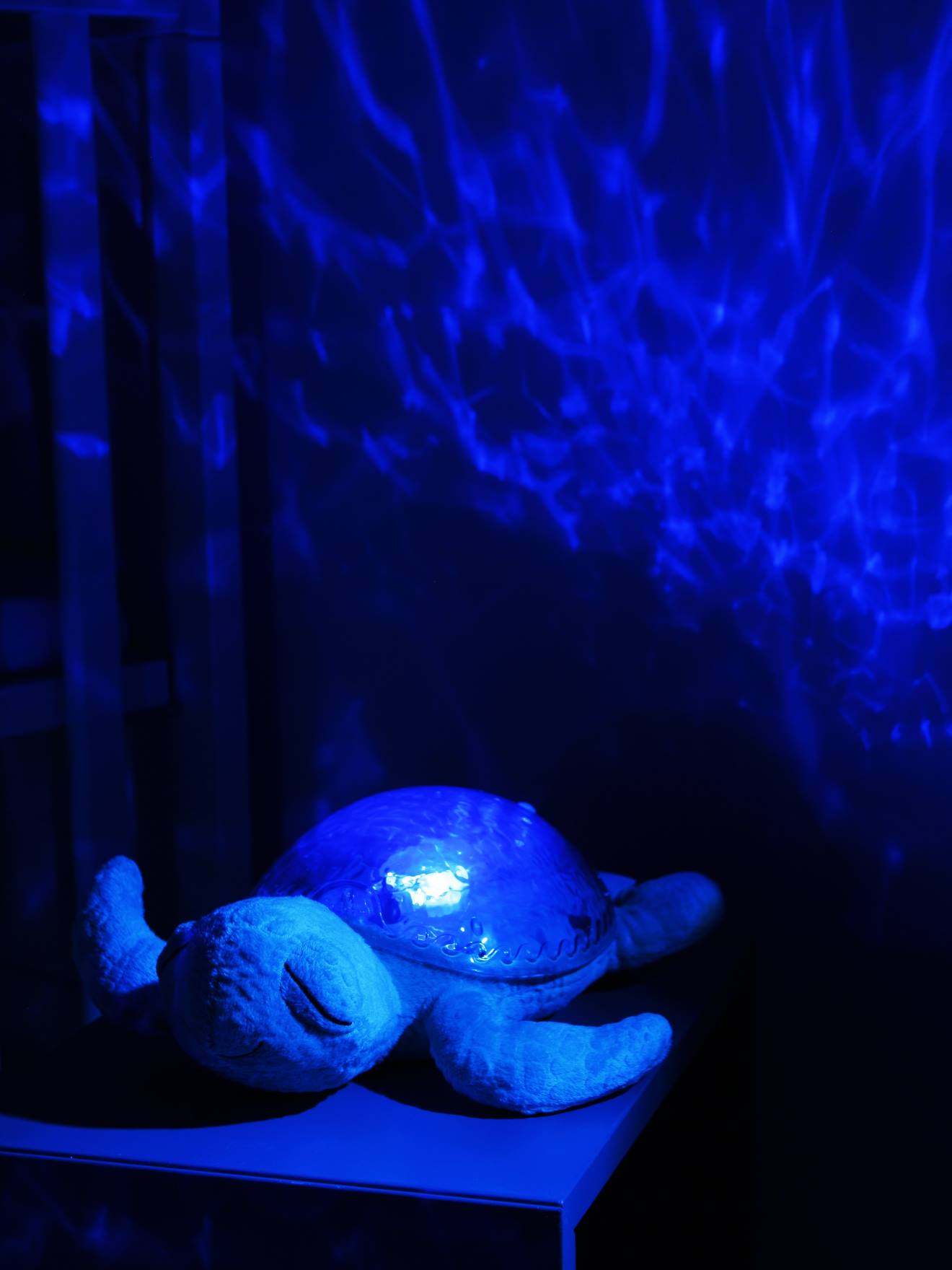 Luz de presença recarregável, CLOUD B Tranquil Turtle azul