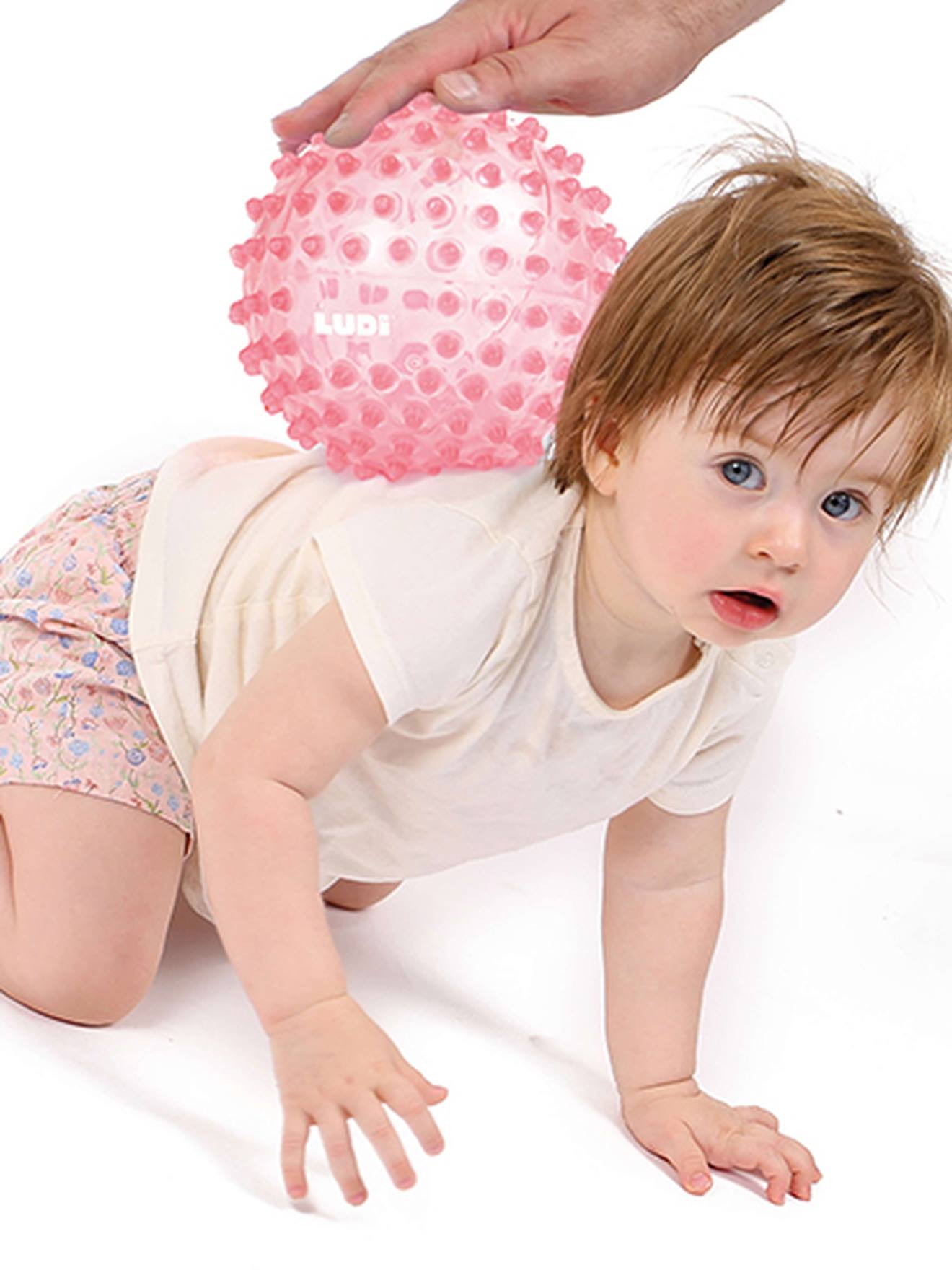 Bola sensorial - LUDI rosa