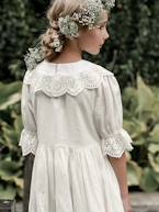 Vestido de cerimónia, Adeline da CYRILLUS, para menina branco 