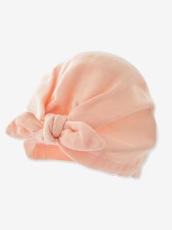 Bebé 0-36 meses-Acessórios-Chapéu liso tipo lenço com laço, para bebé menina