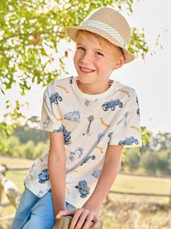 Menino 2-14 anos-T-shirts, polos-T-shirt com motivos Fazendeiro, para menino