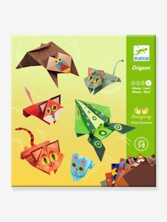 Brinquedos-Origami fácil - Os animais saltitantes, da DJECO