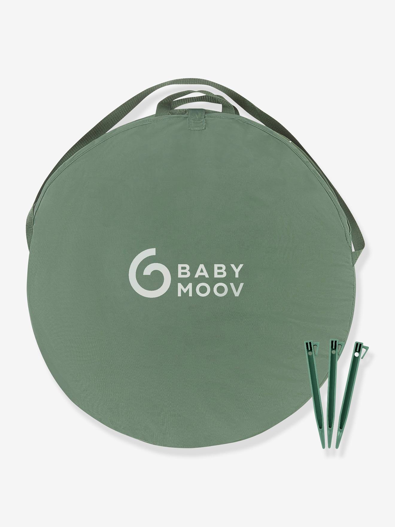 Tenda anti-UV50+ com mosquiteiro da Babymoov verde