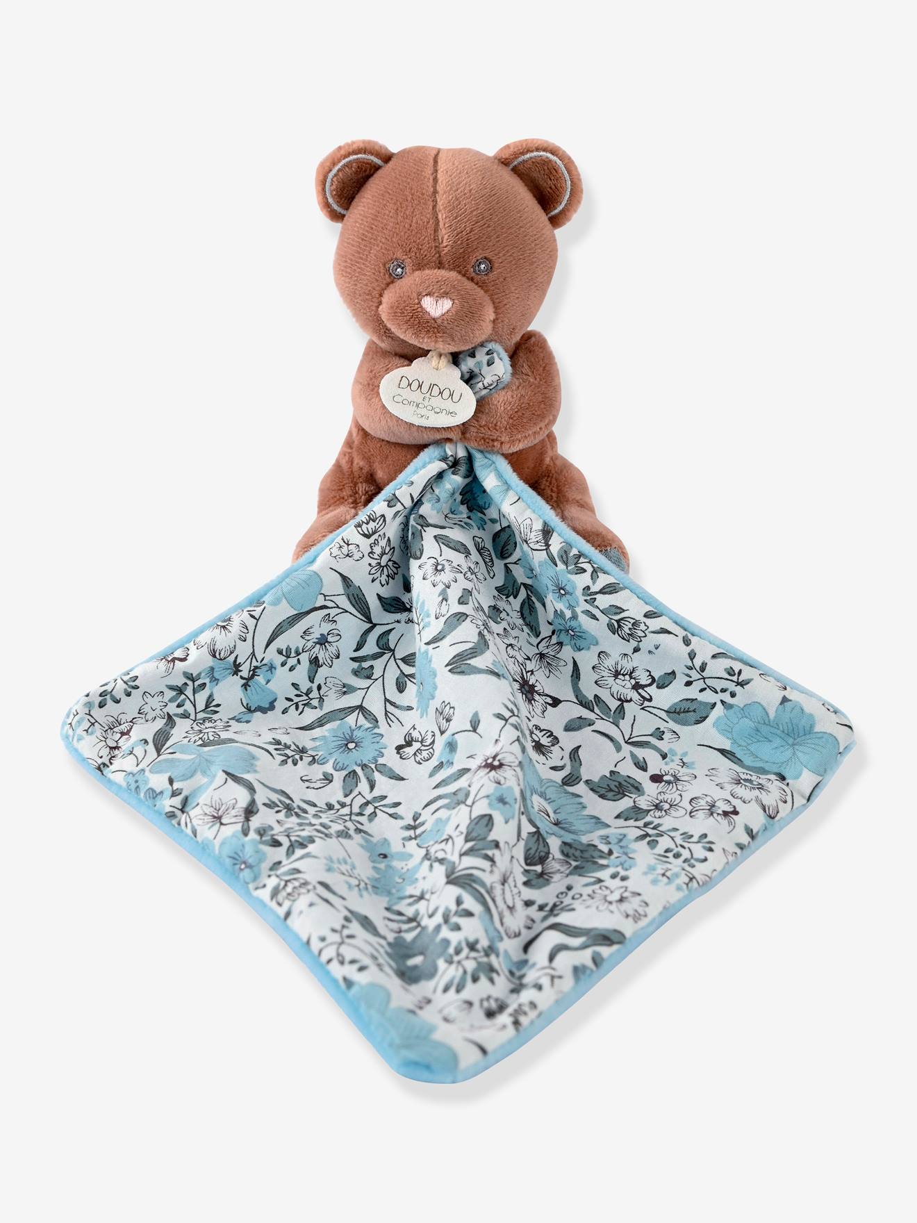 Boneco-doudou 12 cm, boh'aim - DOUDOU ET COMPAGNIE azul