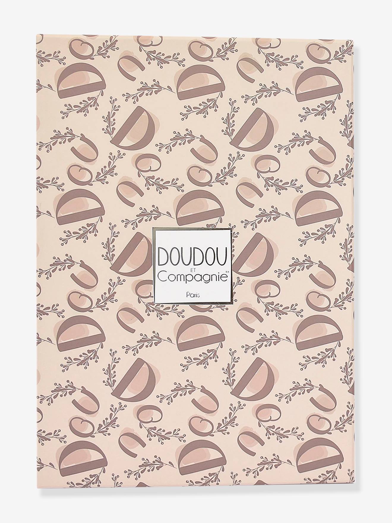 Boneco-doudou coelho - DOUDOU ET COMPAGNIE bege-areia