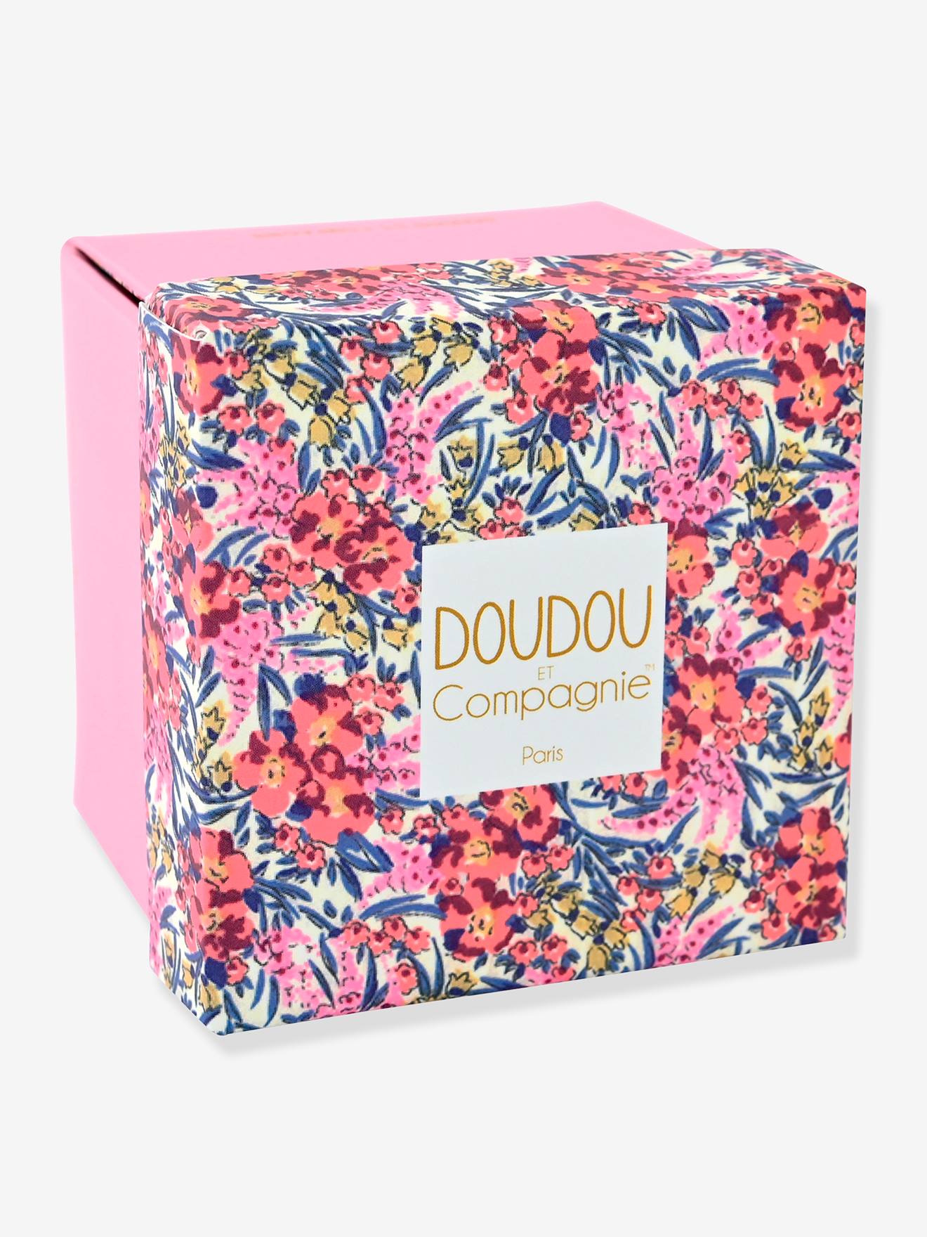 Boneco-doudou 12 cm, boh'aim - DOUDOU ET COMPAGNIE rosa
