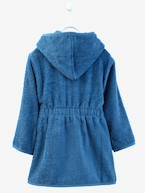 Roupão de banho com capuz, personalizável, para criança Azul Ganga+Azul Médio Liso+Rosa+Rosa Médio Liso+Verde Claro Liso+Violeta 