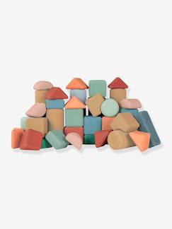 Brinquedos-Jogos de imaginação-Caixa com blocos de construção, 40 peças - KORKO