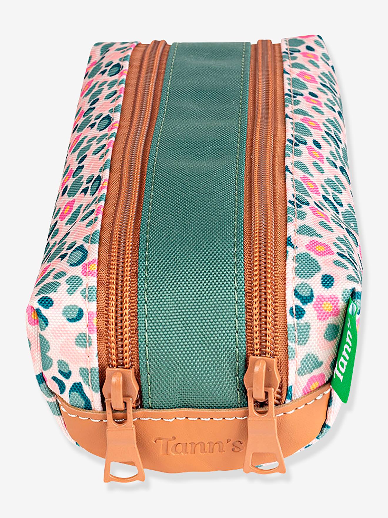Estojo, Iris da Tann's verde estampado