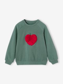 Menina 2-14 anos-Camisolas, casacos de malha, sweats-Sweatshirts -Sweat engraçada, para menina