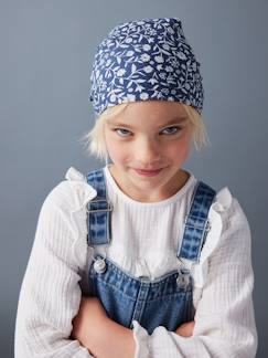 Menina 2-14 anos-Acessórios-Gorros, cachecóis, luvas-Lenço estampado às flores, para menina