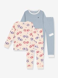 Menino 2-14 anos-Lote de 2 pijamas, da Petit Bateau