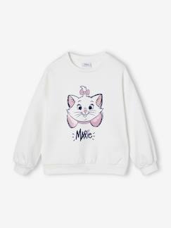 Menina 2-14 anos-Camisolas, casacos de malha, sweats-Sweatshirts -Sweat com lantejoulas, Marie dos Aristogatos da Disney®, para criança