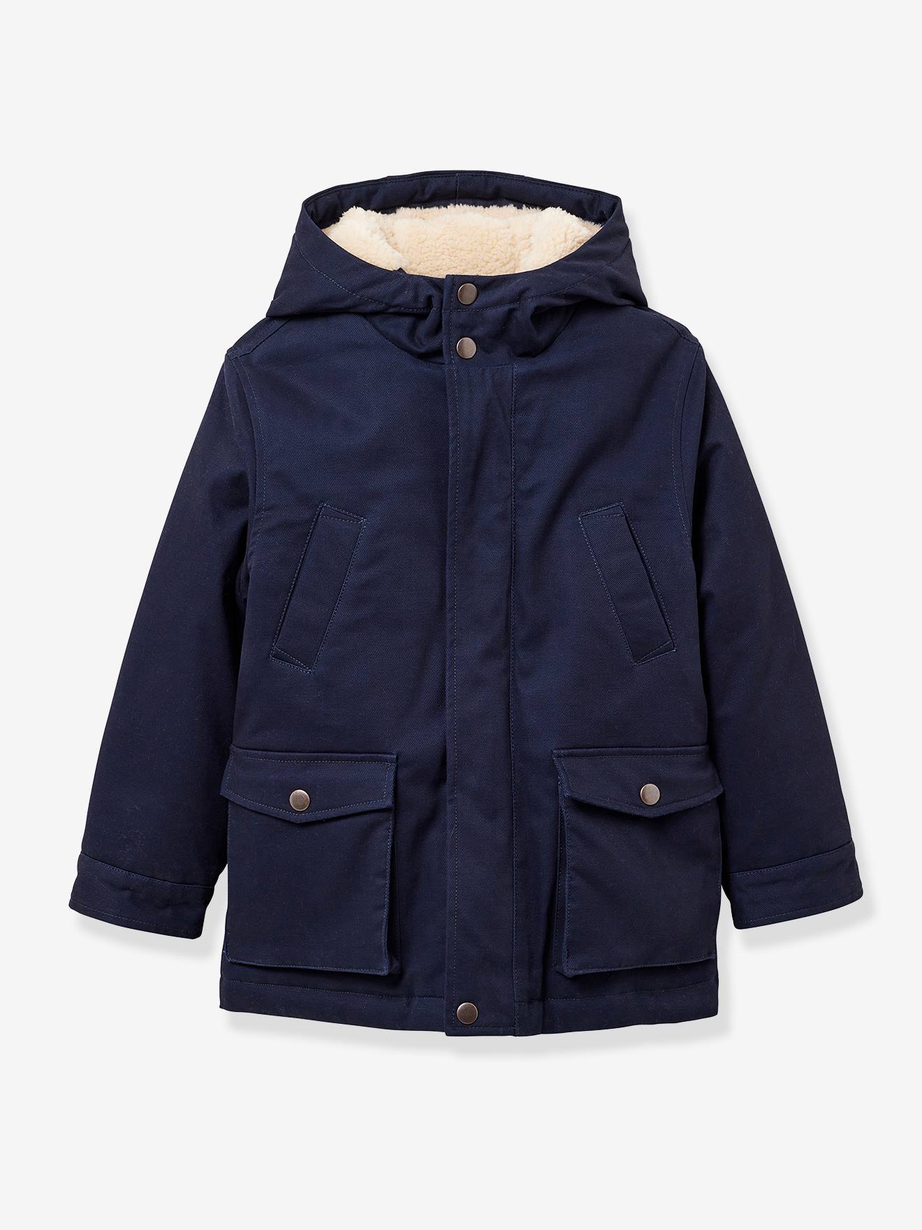 Parka 3 em 1 da CYRILLUS, para menina marinho
