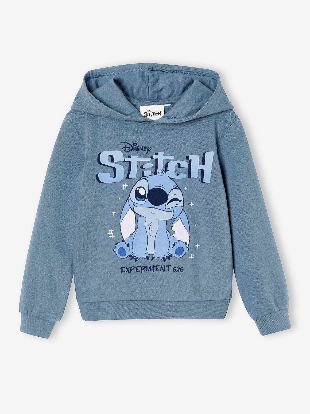 Sweat com capuz Stitch da Disney® azul-ganga