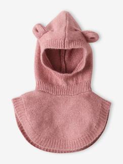 Bebé 0-36 meses-Acessórios-Gorro com plastrão em malha, para bebé menina