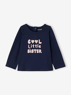Bebé 0-36 meses-T-shirts-Camisola "cool little sister" Basics, para bebé