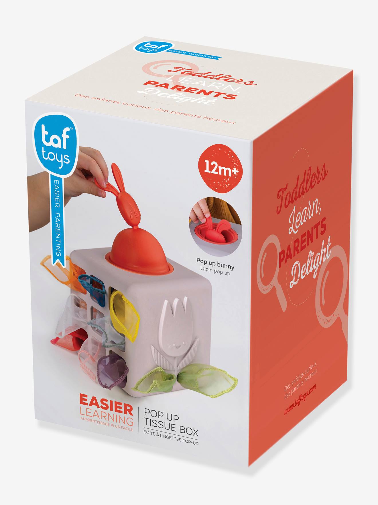 Caixa com lenços - TAF TOYS multicolor