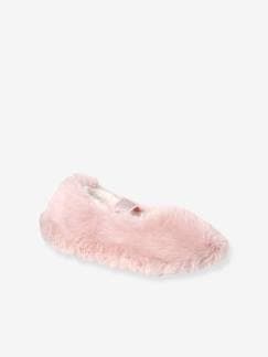 Calçado-Calçado menina (23-38)-Pantufas estilo pelinho, com elástico, para menina