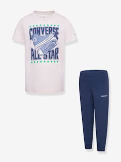 Menino 2-14 anos-Conjunto t-shirt e calças de desporto, para criança, da CONVERSE