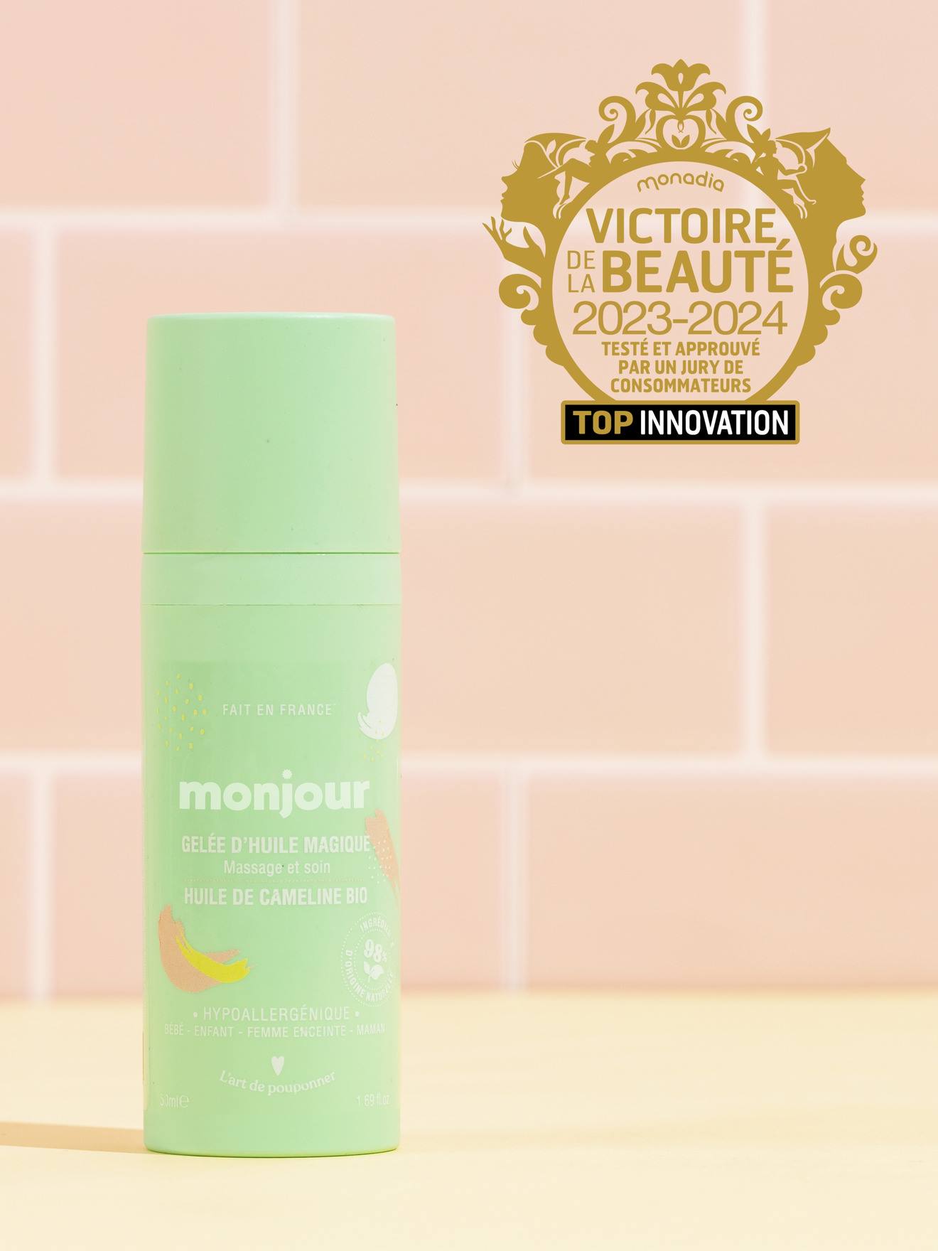 Gel de óleo mágico 50ml MONJOUR verde